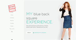 Desktop Screenshot of bluebacksquare.com